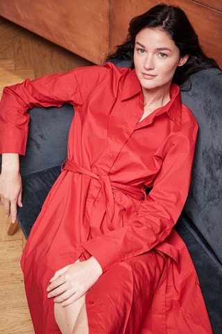 Robe chemise Rossie - Rouge