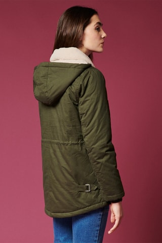 Parca com capuz Lucian - Caqui