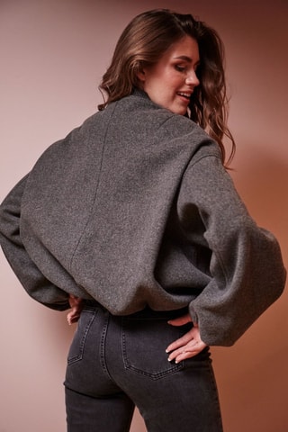 Bomber Vosges - Cinzento-escuro mesclado