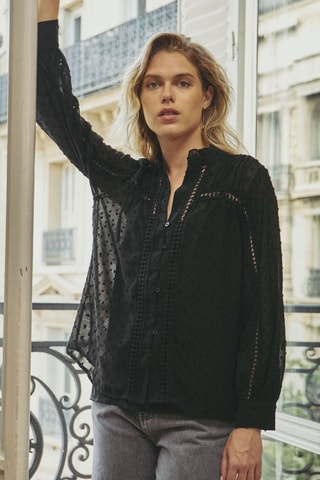 Chemisier Caliste - Noir