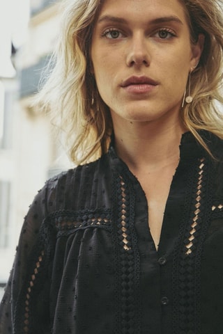 Chemisier Caliste - Noir