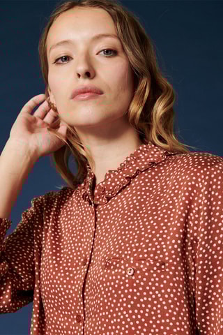 Chemisier Chai - Marron