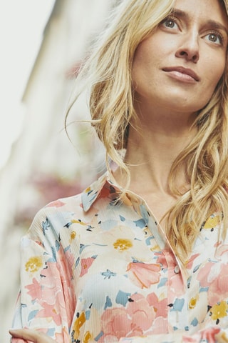 Camisa oversize Cassie - Multicor