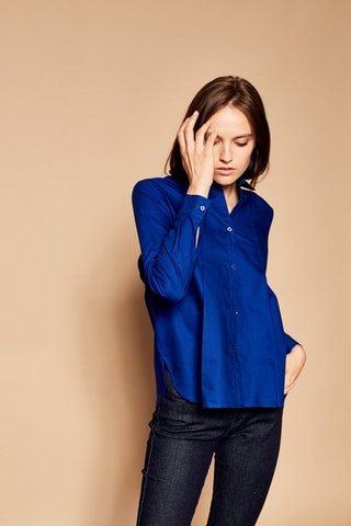 Camisa Colonel - Azul-real