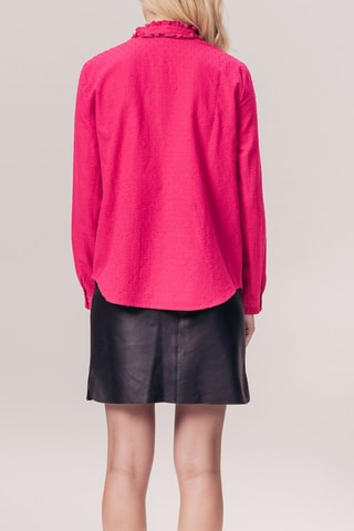 Camisa Celeste Fúcsia