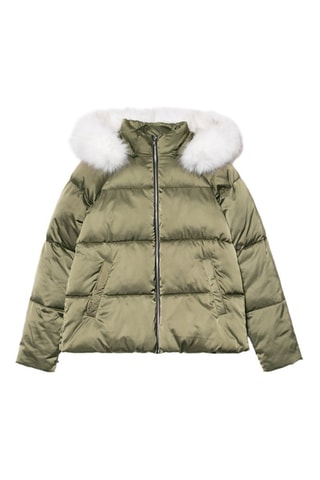 Doudoune à capuche Doudou - Kaki