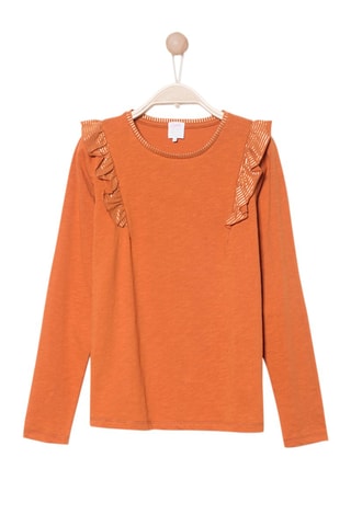 T-shirt Adely Camel mesclado