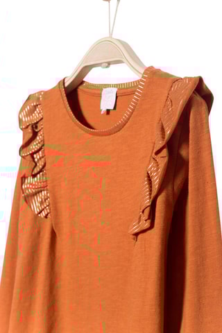 T-shirt Adely Camel mesclado