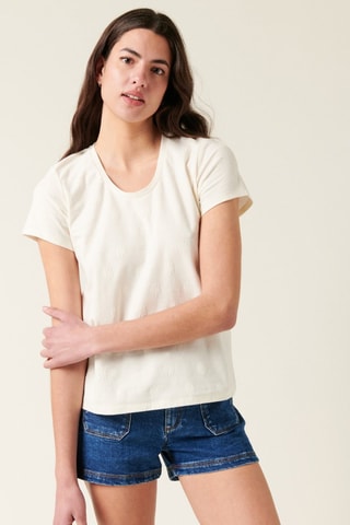 T-shirt Annette - Branco