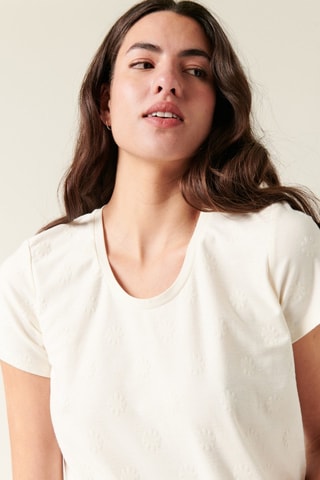 T-shirt Annette - Branco