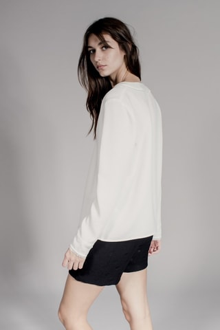 Blouse Tempo - Blanc