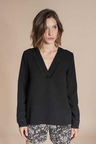 Blouse Tempo - Noir