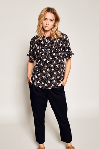 Blouse Tijuana - Noir