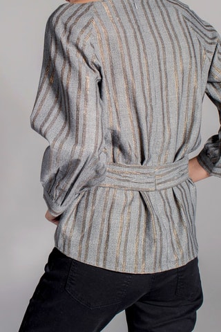 Blouse Felix - Gris clair et doré