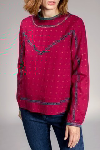 Blouse Ferveur - Bordeaux