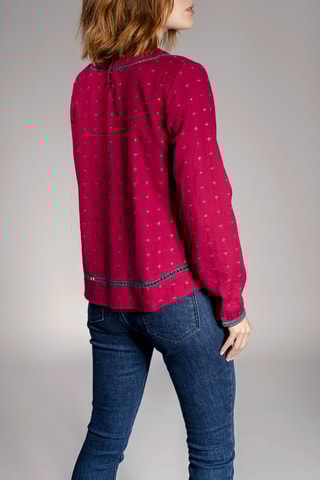 Blouse Ferveur - Bordeaux