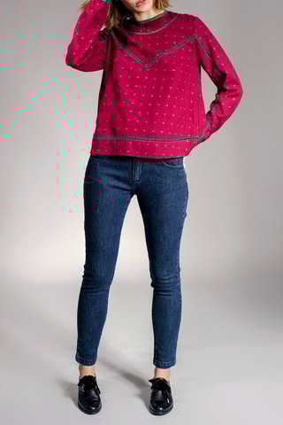 Blouse Ferveur - Bordeaux