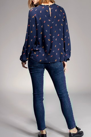 Blouse Typhen - Bleu marine