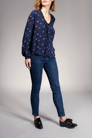 Blouse Typhen - Bleu marine