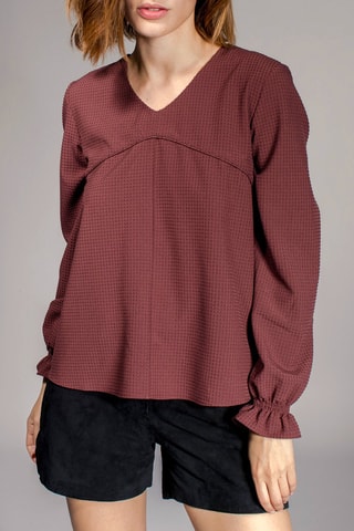 Blusa Temoin Bordô