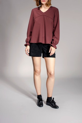 Blusa Temoin Bordô