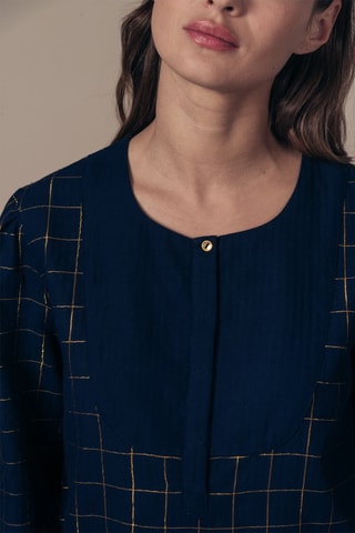 Blouse Fairfax - Bleu marine