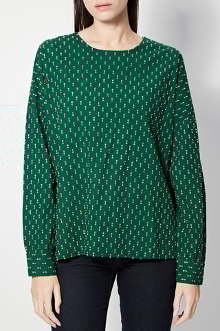 Blouse Fabula - Vert foncé