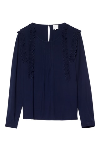 Blouse Fragola - Bleu marine