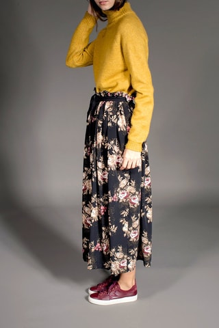 Saia comprida Jetset Preto