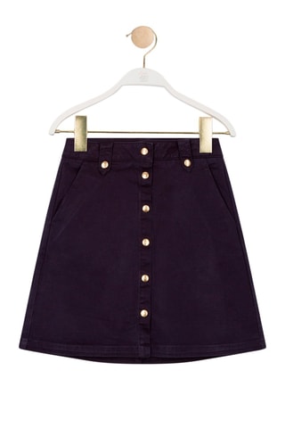 Saia Jazzy Azul-marinho