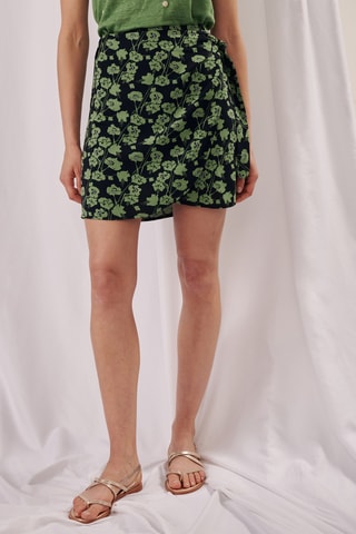 Saia traçada - 
Verde