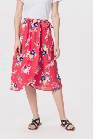 Saia estilo envelope Jujitsu Vermelho