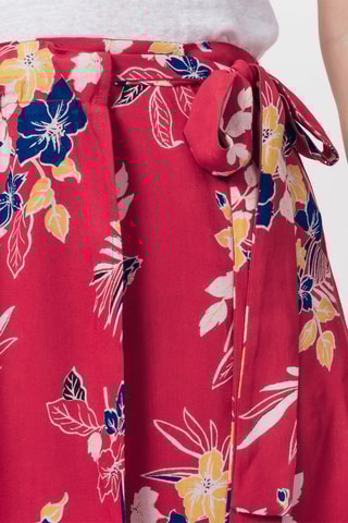 Saia estilo envelope Jujitsu Vermelho