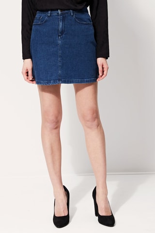 Saia direita de ganga Jedim Azul