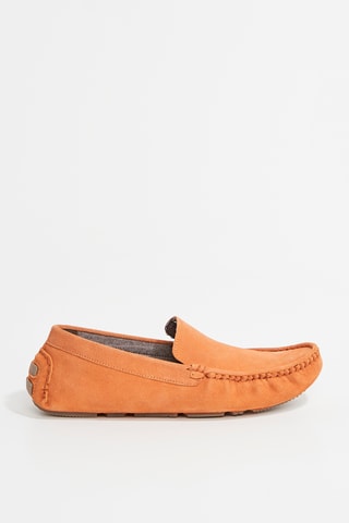 Nubuck Mocassins Karl- Oranje