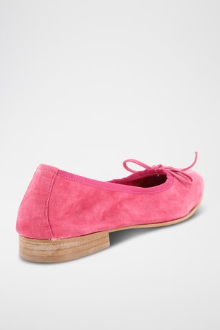 Geitennubuck Ballerina's Polly - Roze
