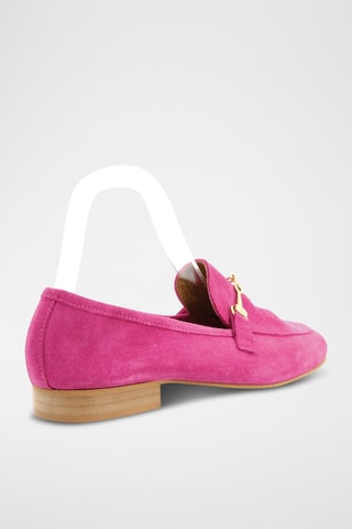 Splitleren Mocassins Nuit et Jour - Fuchsia