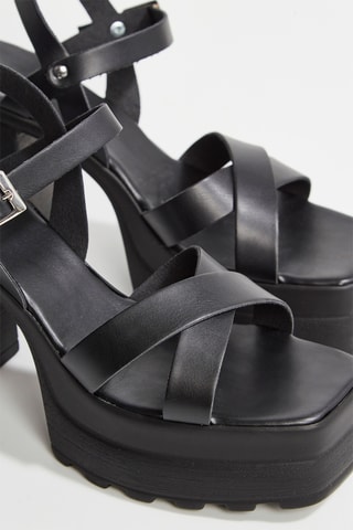 Sandalen met Hak Tiana - Zwart