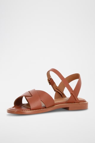 Leren Sandalen Prena - Camel