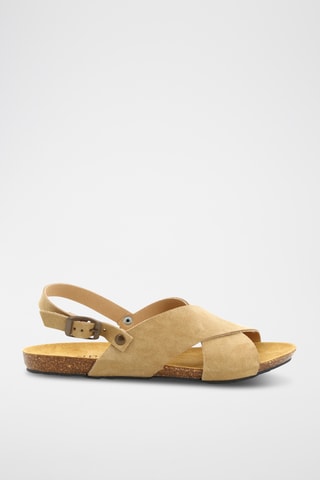 Splitleren Sandalen Leah - Beige