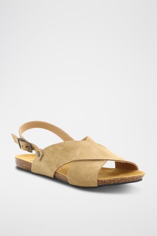 Splitleren Sandalen Leah - Beige
