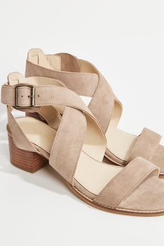 Splitleren Sandalen met Hak Rachella - Taupe