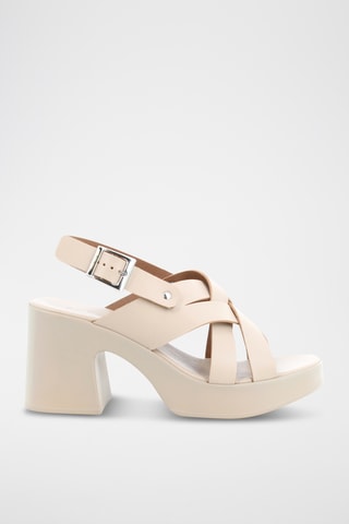 Sandalen met Hak Townlie - Beige
