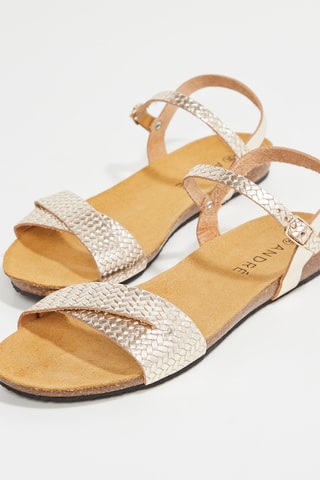 Leren Sandalen Fairy - Goudkleurig