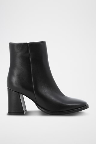 Leren Enkellaarzen Isaure - Zwart