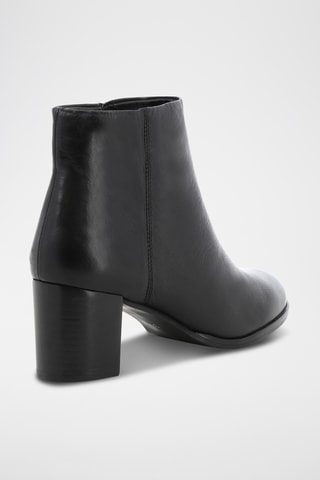 Leren Enkellaarzen Elisabeth - Zwart