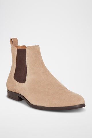 Nubuck Chelsea Boots Rayonnant - Taupe