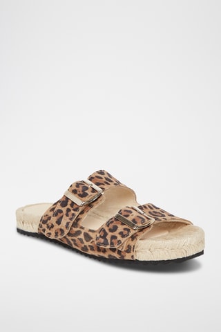 Nubuck Muiltjes Sandy - Beige