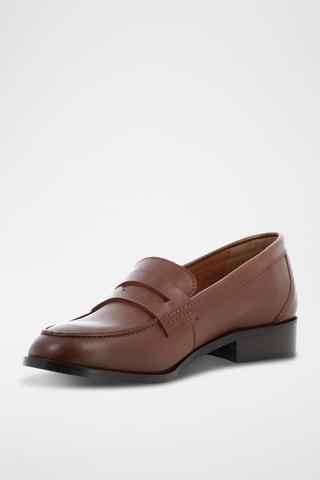 Leren Mocassins Linetta - Bruin