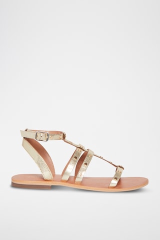 Geitenleren Sandalen Capucine - Goudkleurig